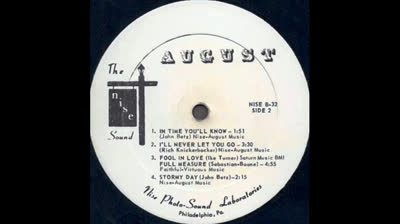 August (1968) - I'll Never Let You Go