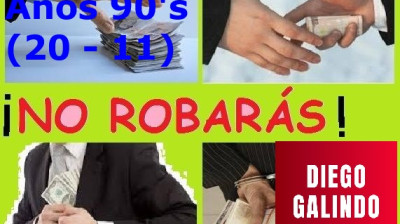 Las mejores canciones de los Diez Mandamientos de 1920 a 2017 - Octavo Mandamiento Años 90's del Siglo XX (20-11)