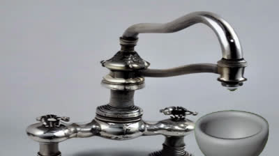 LEAKY KITCHEN FAUCET- BLENDER WATER SIMULATION.