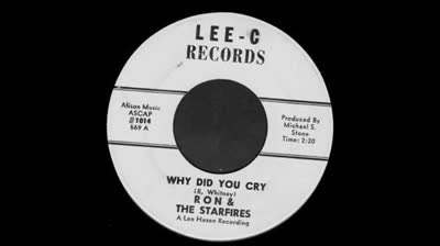 Ron & The Starfires (1965) - Why Did You Cry