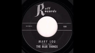 Blue Things (1964) - Mary Lou / Your Turn To Cry