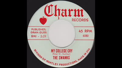 Swanks (1964 & RELASED IN 1968) - My College Cry