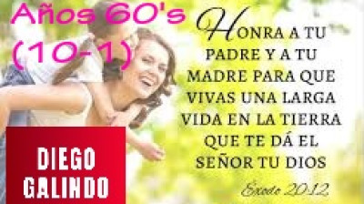 Las mejores canciones de los Diez Mandamientos de 1920 a 2017 - Quinto Mandamiento Años 60's del Siglo XX (10-1)