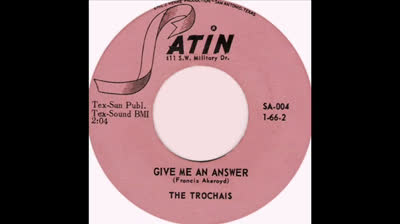 Trochais (1966) - Give Me An Answer/ Phantom