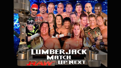 Triple H vs Chris Jericho - Lumberjack Match (Full Match)