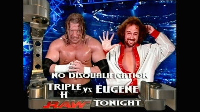 Triple H vs Eugene - No Disqualification Match (Full Match)